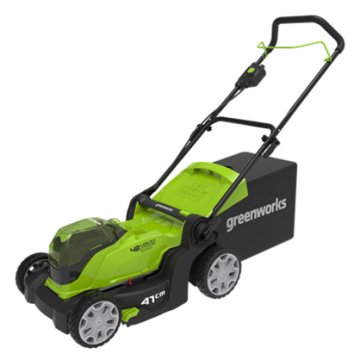 Газонокосилка аккумуляторная GREENWORKS G24X2LM41, 24V, 41 см, без аккумулятора и ЗУ