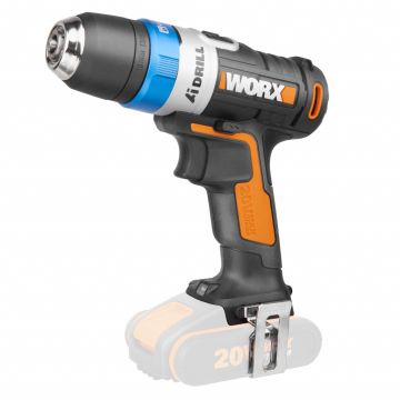 Умная дрель-шуруповерт аккумуляторная WORX WX178.9 AiDrill, 20Нм, 20В, Без аккумулятора и зарядного устройства