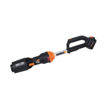 Воздуходув аккумуляторный WORX WG543E.9, 20В, бесщеточный, Без аккумулятора и зарядного устройства