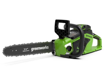 Цепная пила аккумуляторная GreenWorks GD40CS15, 40V, 35 см, бесщеточная