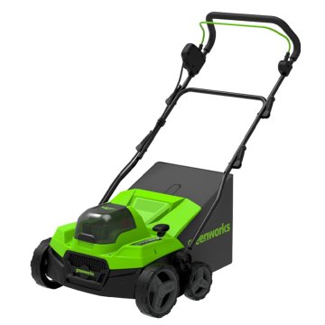 Аэратор-скарификатор GREENWORKS GD40SC38II 40V, бесщеточный аккумуляторный