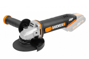 Угловая шлифмашина WORX WX803.9 аккумуляторная 20V, 125мм