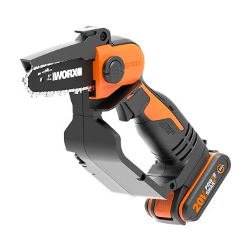 Цепная пила компактная аккумуляторная WORX WG324E.9 20V, 12 см