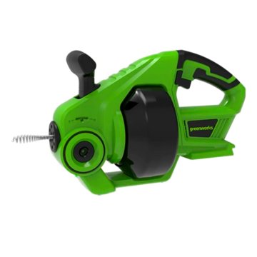 Трос сантехнический аккумуляторный GREENWORKS G24DA, 24V, без аккумулятора и ЗУ