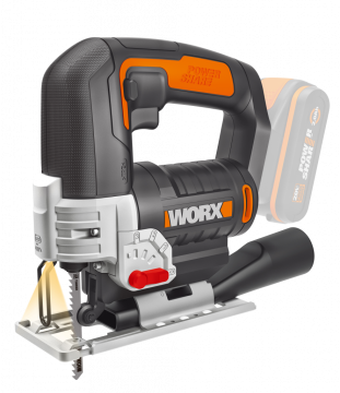 Лобзик WORX WX543.9 аккумуляторный 20V