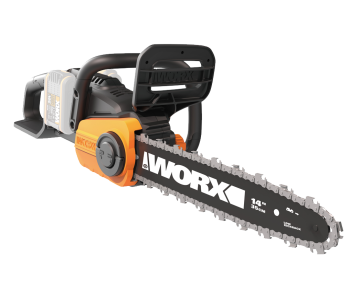 Цепная пила аккумуляторная WORX WG384E.9,40В, 35 см, бесщеточная