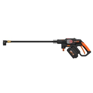 Мойка высокого давления WORX WG633E, аккумуляторная, бесщеточная, 20В, 38 бар, с АКБ на 4 Ач и ЗУ