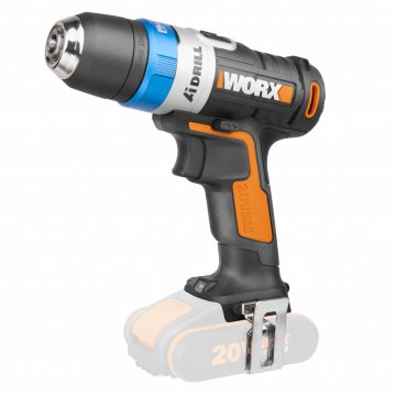 Умная дрель-шуруповерт аккумуляторная WORX WX178.9 AiDrill, 20Нм, 20В