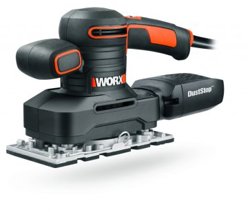 Виброшлифмашина WORX WX641 электрическая 220V, 250Вт