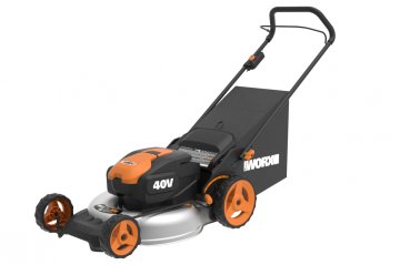 Газонокосилка аккумуляторная WORX WG751E, 40В, 48 см, 2*4,0 Ач, двойное ЗУ 2x2A