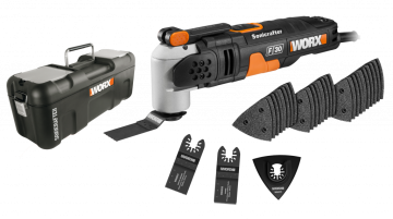 Реноватор WORX WX680 UI F30 Sonicrafter SDS электрический 220V, 350Вт, в кейсе