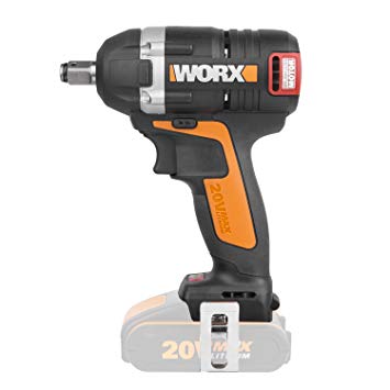 Гайковерт ударный WORX BL WX279.9 аккумуляторный 20V, 300Нм, бесщеточный, Без аккумулятора и зарядного устройства