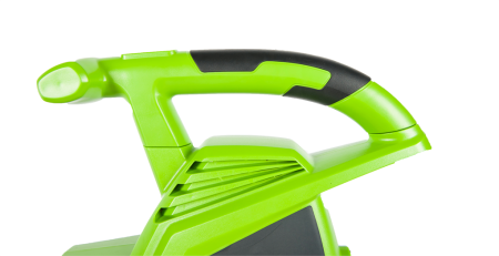 Воздуходув-садовый пылесос электрический GREENWORKS GBV2800, 2800W