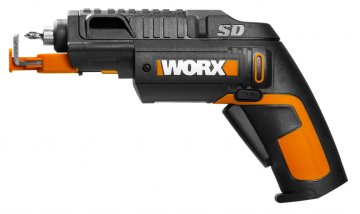 Отвертка WORX WX255 4V SD Slide Driver аккумуляторная с ЗУ и набором бит (6шт)