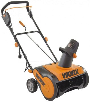 Снегоуборщик электрический WORX WG450E 1600Вт, 46 см