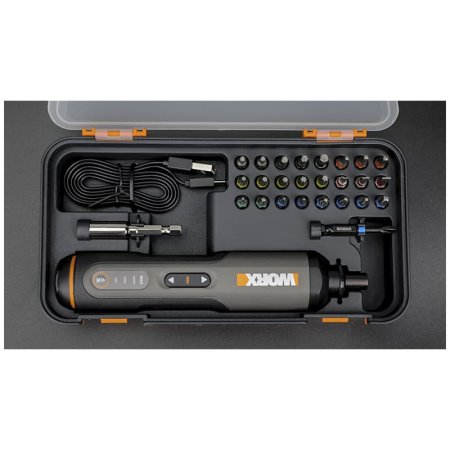 Отвертка WORX WX240 4V аккумуляторная с набором бит 26 шт Отвертка WORX WX240 4V аккумуляторная с набором бит 26 шт