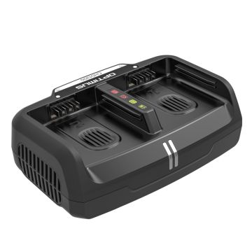 Ультра быстрое двух портовое зарядное устройство GREENWORKS CHD1300, 82V