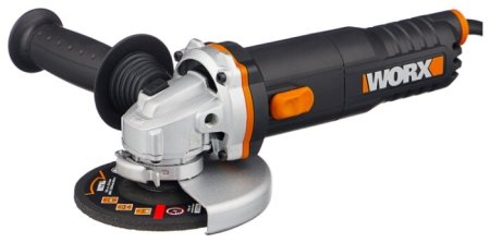 Угловая шлифмашина WORX WX712 электрическая 220V, 860Вт, 125мм, в кейсе Угловая шлифмашина WORX WX712 электрическая 220V, 860Вт, 125мм, в кейсе