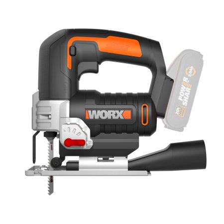 Лобзик WORX WX543.9 аккумуляторный 20V, Без аккумулятора и зарядного устройства