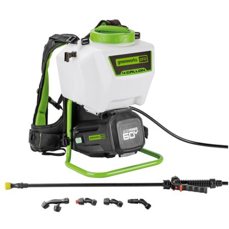 Садовый опрыскиватель  аккумуляторный Greenworks GW-BPS60, Арт.5300107, 60V Садовый опрыскиватель  аккумуляторный Greenworks GW-BPS60, Арт.5300107, 60V