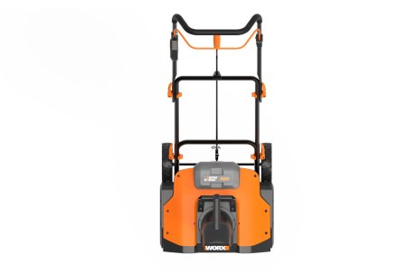 Снегоуборщик аккумуляторный WORX WG471E.9, 40В, 50см, 2 аккумулятора по 4 Ач + двойное ЗУ 2x2A