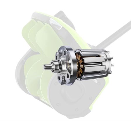 Снегоуборочная лопата GREENWORKS GD60SS2, 60V, 30 см, с регулируемым направлением выброса, бесщеточная