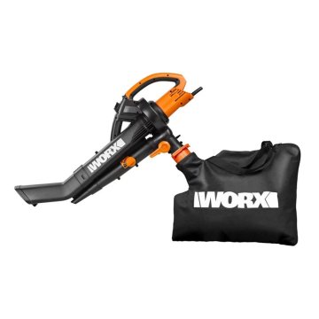 Воздуходув-Садовый Пылесос электрический WORX WG505E, 3000Вт, 335 км/ч