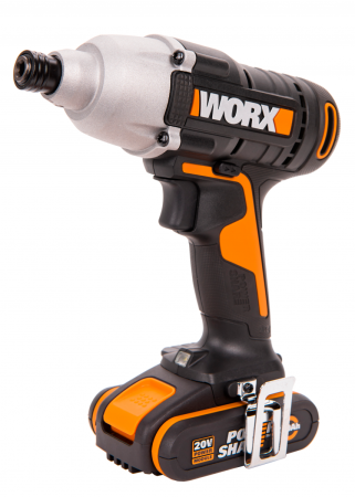 Винтоверт ударный WORX WX291.9 аккумуляторный 20V, 170Нм, Без аккумулятора и зарядного устройства