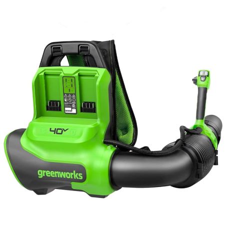 Ранцевая воздуходувка аккумуляторная GREENWORKS Арт. 2408107, 40V, бесщеточный