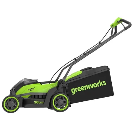 Газонокосилка аккумуляторная GREENWORKS GD40LM361, 40V, 36 см, бесщеточная(2520807)