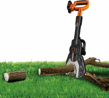 Цепная пила безопасная аккумуляторная WORX JawSaw WG329E.9, 20В, 15 см