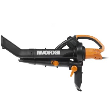 Воздуходув-Садовый Пылесос электрический WORX WG505E, 3000Вт, 335 км/ч