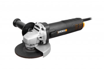 Угловая шлифмашина WORX WX713 электрическая 220V, 800Вт, 125мм, в кейсе