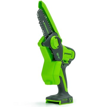 Цепная мини-пила аккумуляторная GREENWORKS G24MCS10, 24V, 10см