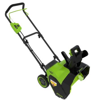 Снегоуборщик аккумуляторный GREENWORKS G40ST40, 40V, 40 см,(2603607)