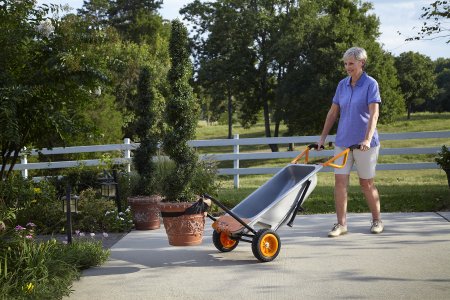 Садовая тележка WORX WG050 Aerocart