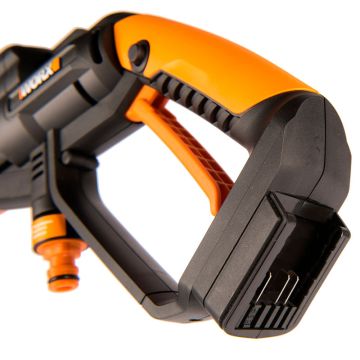 Мойка высокого давления WORX HydroShot WG620E, аккумуляторная, 20V, 24 бар, с АКБ на 2Ач и ЗУ