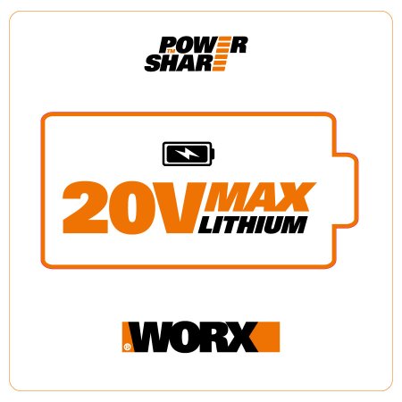 Комплект WORX3601: 1 аккумулятор на 2 Ач и зарядное устройство на 2А Комплект WORX3601: 1 аккумулятор на 2 Ач и зарядное устройство на 2А