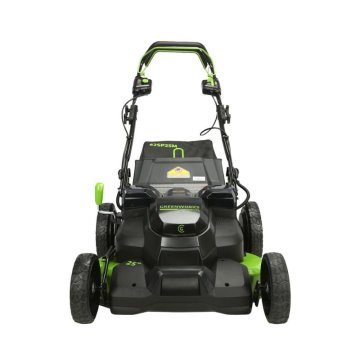 Газонокосилка аккумуляторная самоходная GREENWORKS GC82LM61S, TwinForce, 82V, 61 см, бесщеточная, без аккумулятора и ЗУ