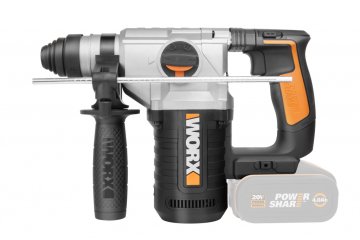 Перфоратор WORX WX392.9 аккумуляторный 20V 2,2Дж