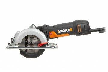 Дисковая пила компактная WORX Saw WX439 электрическая 220V, 480Вт, 120мм, в кейсе