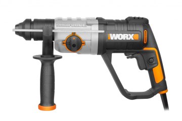 Перфоратор WORX WX339 электрический 220V, 800Вт, в кейсе