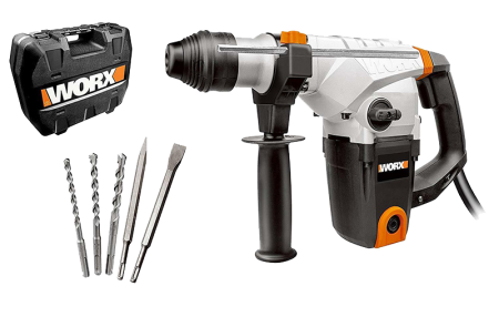 Перфоратор WORX WX333 электрический 220V, 1250Вт, в кейсе