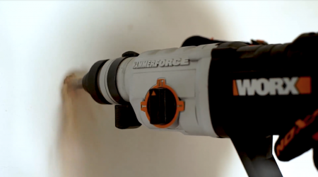 Перфоратор WORX WX339 электрический 220V, 800Вт, в кейсе