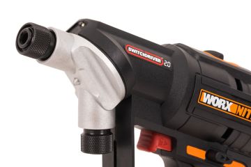 Дрель-шуруповерт аккумуляторная бесщёточная WORX Switchdriver 2.0 WX177, 50Нм, 20В