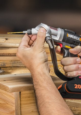 Дрель-шуруповерт аккумуляторная WORX Switchdriver WX176.9, 20Нм, 20В, Без аккумулятора и зарядного устройства