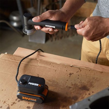 Мини-углошлифовальная машинка WORX WX741.9 20V аккумуляторная, бесщеточная, Без аккумулятора и зарядного устройства Мини-углошлифовальная машинка WORX WX741.9 20V аккумуляторная, бесщеточная, Без аккумулятора и зарядного устройства