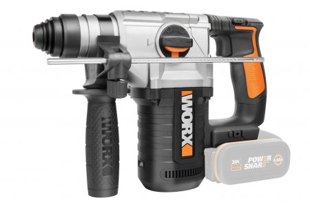 Перфоратор WORX WX392.9 аккумуляторный 20V 2,2Дж, Без аккумулятора и зарядного устройства