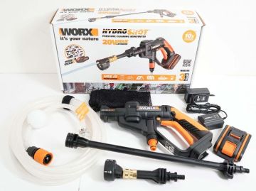 Мойка высокого давления WORX WG629E.9, аккумуляторная, 20В, 22 бар