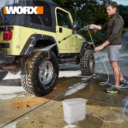 Мойка высокого давления WORX WG629E.9, аккумуляторная, 20В, 22 бар, Без аккумулятора и зарядного устройства